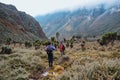 Exploring Bujuku Valley, Rwenzori Mountains