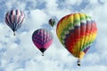 Group of Hot Air Balloons