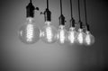 Group of Incandescent bulbs Royalty Free Stock Photo