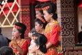 Group of Indonesian girl