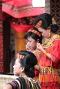 Group of Indonesian girl, from Toraja land