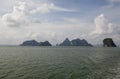 Group of Islands in Thailand Royalty Free Stock Photo