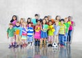 Group Kids Children Diversed Casual Together Global Concept Royalty Free Stock Photo