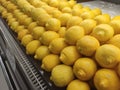 A group of Lemon fruits at stores Royalty Free Stock Photo