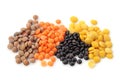 Group of lentils