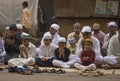 A group of little boys at Eid prayer