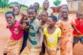 Group of local children in Malawi.