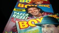 Group of magazines BOY MUSIC years 80. Weekly magazine of the Corriere della Sera with comics and articles on singers and charact