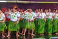 Fijian dancers performing at Pasifika Festival, Auckland, New Zealand