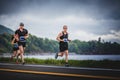 Group of Marathoners at about 7km of distance