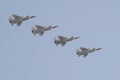 The group of MiG-31BM is a Russian supersonic high-altitude all-weather long-range interceptor fighter