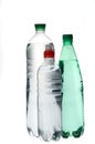 Group of mineral soda water Royalty Free Stock Photo