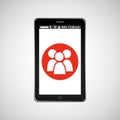 Group mobile phone navigation