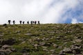 Trekking to Mount Sabalan Volcano , Iran