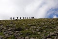 Trekking to Mount Sabalan Volcano , Iran