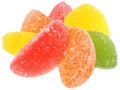 Group multicolored candy