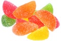 Group multicolored candy