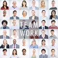 Group of Multiethnic Diverse Business People Royalty Free Stock Photo