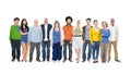 Group of Multiethnic Diverse Colorful People