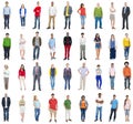 Group of Multiethnic Diverse Mixed Occupation People Royalty Free Stock Photo