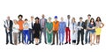 Group of Multiethnic Mixed Occupations People Royalty Free Stock Photo