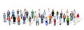 Group of Multiethnic Various Occupations People Royalty Free Stock Photo