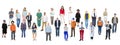 Group of Multiethnic Various Occupations People Royalty Free Stock Photo