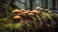 Mushroom Haven in the Forest