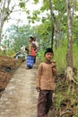 a group of Muslims who are carrying out grave pilgrimage activities