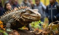 Group Observing Large Lizard