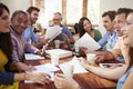 Group Of Office Workers Meeting To Discuss Ideas Royalty Free Stock Photo