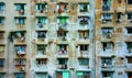 Group old window,Ho Chi Minh apartment building