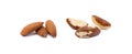 Group para nuts and almond Royalty Free Stock Photo