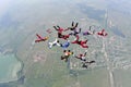 Skydiving photo.