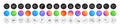Group, Payment received and Like photo line icons. For web app, printing. Round icon buttons. Vector