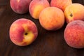Group of peaches Royalty Free Stock Photo