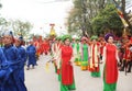 Group of people attending traditional festivals