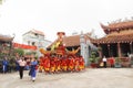 Group of people attending traditional festivals