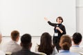 Group of people at business conference or lecture