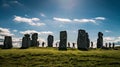 Energetic Stonehenge: Captivating Scottish Landscapes In Vray Tracing