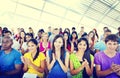 Group People Casual Learning Lecture Applause Clapping Concept Royalty Free Stock Photo