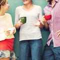 Group People Chatting Interaction Socializing Concept Royalty Free Stock Photo