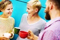 Group People Chatting Interaction Socializing Concept Royalty Free Stock Photo