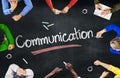 Group of People with Communication Concepts Royalty Free Stock Photo
