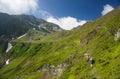 Group of people hiking