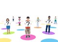 Group People Holding Board Children Concept Royalty Free Stock Photo