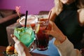 Group of People Holding Drinks at a Party Royalty Free Stock Photo