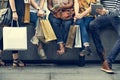 Group Of People Shopping Concept Royalty Free Stock Photo