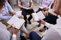 Group Of People Reading Holy Books