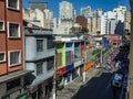 A group of people smoke crack in a central area, occupied by drug users, popularly known as Crackland.